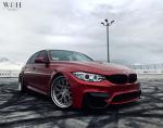 BMW M3 Sedan on ADV.1 Wheels (ADV10.0 TRACK FUNCTION) 2018 года